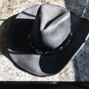 Silverton genuine leather hat